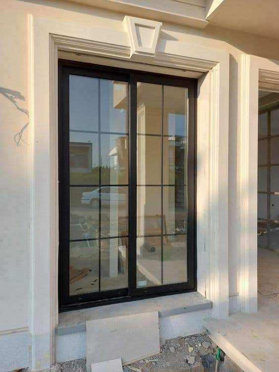Pintu Lipat Grid - Residensial Premium